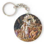 Fairy Painting "Oberon and Titania" keychains
