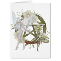 FAIRY PENTAcle Greeting Cards
