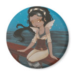 fairy pirate ship sea magnet