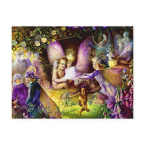 Fairy Postcard: Fairy Painting by Fitzgerald