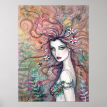 Fairy Poster Goddess of Flowers Molly Harrison