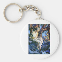 Fairy Princess and the Gnomes Keychain
