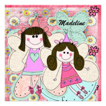 Fairy Princess Customized Birthday Invitation invitations