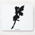 Fairy Silhouette Pose 24 mousepads