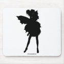 Fairy Silhouette Pose 28 mousepads