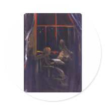 FAIRY STORIES ROUND STICKER
