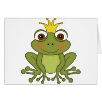Fairy Tale Frog Prince with Crown