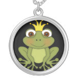 Fairy Tale Frog Prince with Crown Custom Jewelry