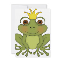 Fairy Tale Frog Prince with Crown