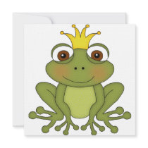 Fairy Tale Frog Prince with Crown