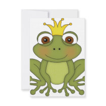 Fairy Tale Frog Prince with Crown