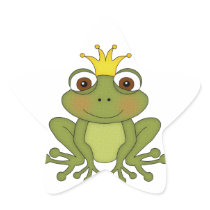 Fairy Tale Frog Prince with Crown