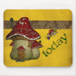 Fairy tale house mouse mat