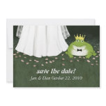 Fairy Tale Wedding Frog Prince Announcement invitations
