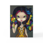 "Fairy with a Butterfly Mask" Greeting Card