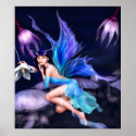 Fairy with mushrooms poster from 14.95 posters