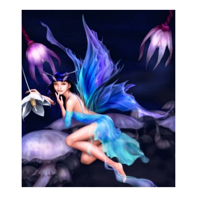 Fairy with mushrooms poster from 14.95 by funny_tshirt