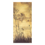 Fairy's Tightrope by Arthur Rackham, Vintage Art Rack Card Design