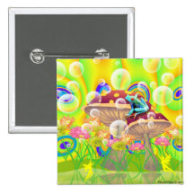 Fairytale Pinback Buttons