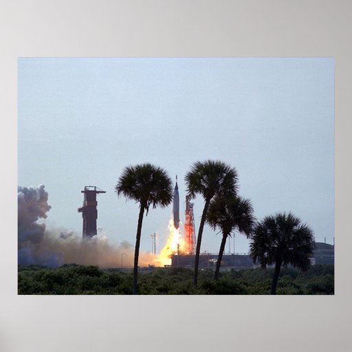 Faith 7 (Mercury Atlas 9) Launch Print