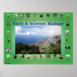 Faith and Science: Biology Print