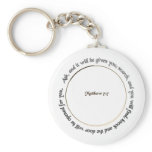 Faith as Small as a Mustard Seed keychains