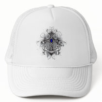 Faith Family Prayer Cross - Anal Cancer Hat