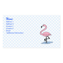 Faith Flamingo Business Card Templates