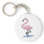 Faith Flamingo keychains