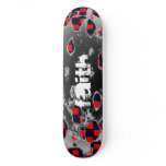 FAITH holy chequered skateboard