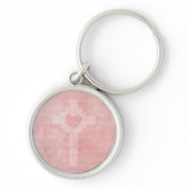 Faith Hope and Love Christian Keychain