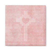 Faith Hope and Love Christian Magnets
