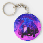 Faith Hope & Charity, Abused Pit Bull Dogs Key Chains