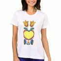 Faith, Hope, Charity & Love - Women's Microfiber T t-shirts