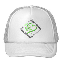 Faith Hope Love Butterfly - Lyme Disease Trucker Hat