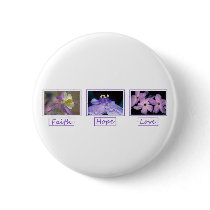 Faith Hope Love Button