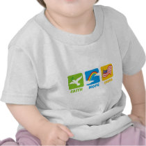 Faith Hope Obama T Shirts