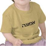 Faith in Hebrew Tee Shirt