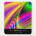 "Faith Is" Inspirational Mousepad