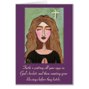Faith is putting all your eggs in God's basket...  cards
