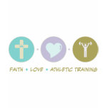Faith Love Athletic Training t-shirts