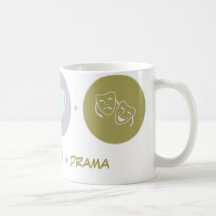 Faith Love Drama Coffee Mug
