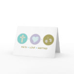Faith Love Knitting cards