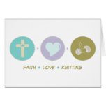 Faith Love Knitting Cards