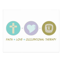 Faith Love Occupational Therapy Postcard