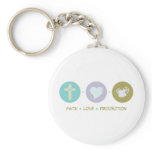 Faith Love Projection keychains