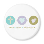 Faith Love Projection magnets