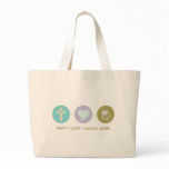 Faith Love Social Work bags