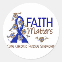 Faith Matters 3 CFS Round Sticker