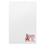 Faith Matters 3 Heart Disease Personalized Stationery
